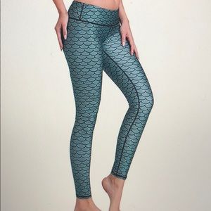 Mermaid yoga Leggings